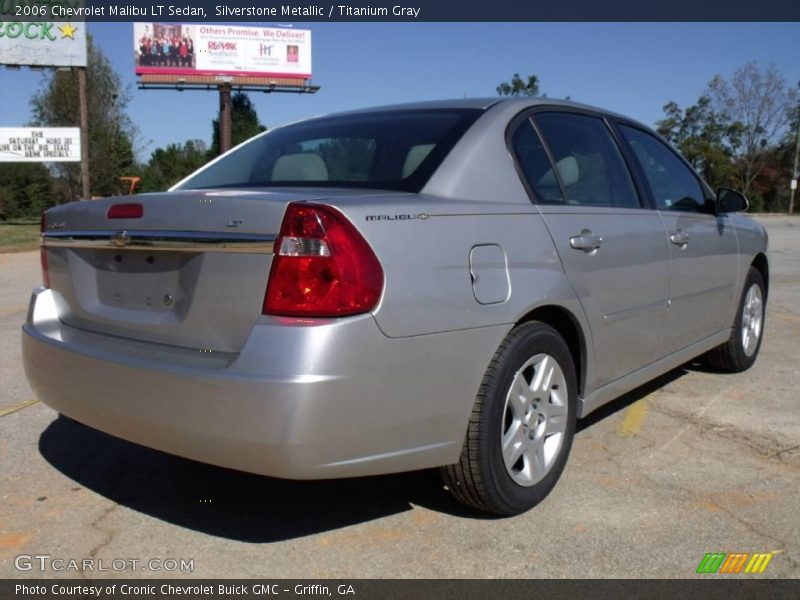 Silverstone Metallic / Titanium Gray 2006 Chevrolet Malibu LT Sedan