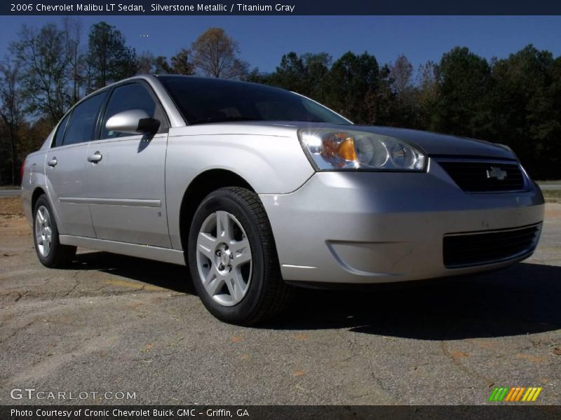 Silverstone Metallic / Titanium Gray 2006 Chevrolet Malibu LT Sedan