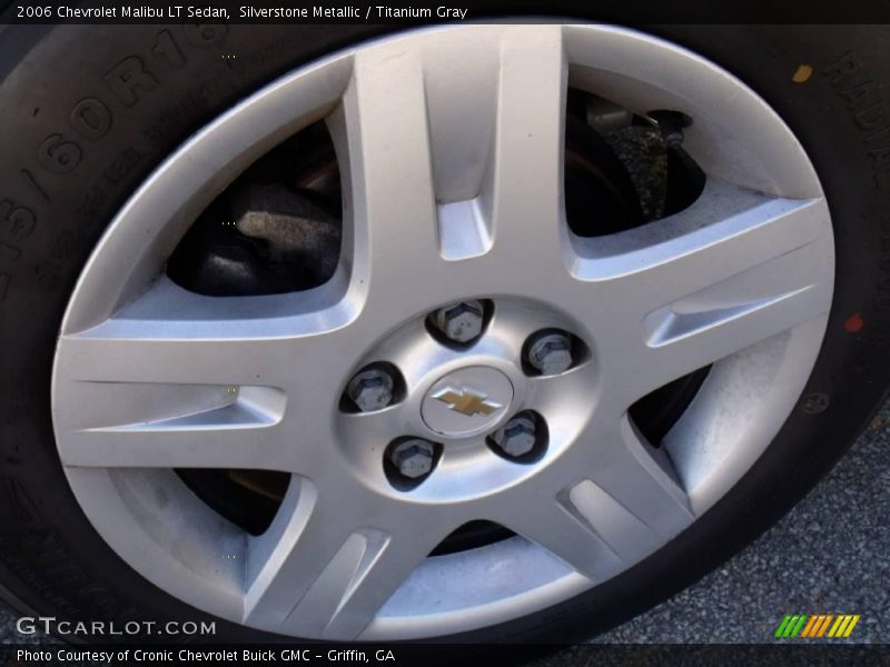 Silverstone Metallic / Titanium Gray 2006 Chevrolet Malibu LT Sedan