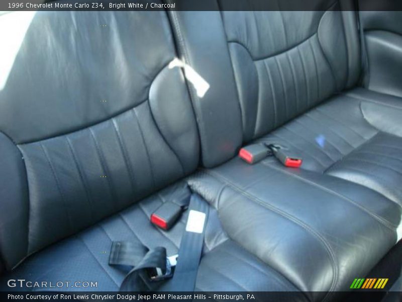 Bright White / Charcoal 1996 Chevrolet Monte Carlo Z34