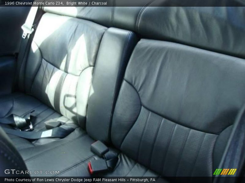 Bright White / Charcoal 1996 Chevrolet Monte Carlo Z34