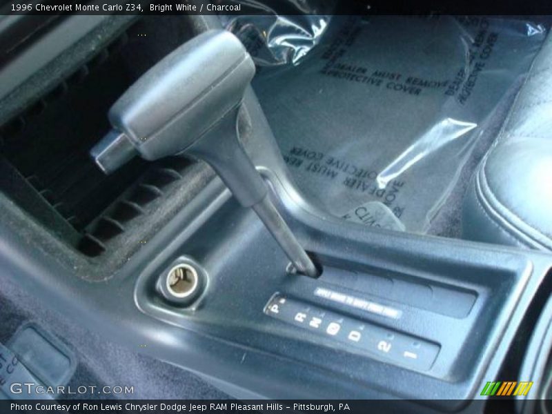 Bright White / Charcoal 1996 Chevrolet Monte Carlo Z34