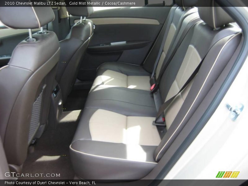 Gold Mist Metallic / Cocoa/Cashmere 2010 Chevrolet Malibu LTZ Sedan