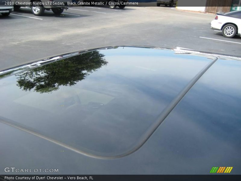 Black Granite Metallic / Cocoa/Cashmere 2010 Chevrolet Malibu LTZ Sedan