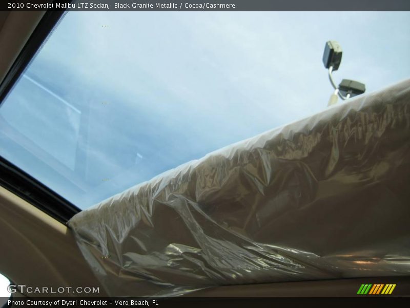 Black Granite Metallic / Cocoa/Cashmere 2010 Chevrolet Malibu LTZ Sedan