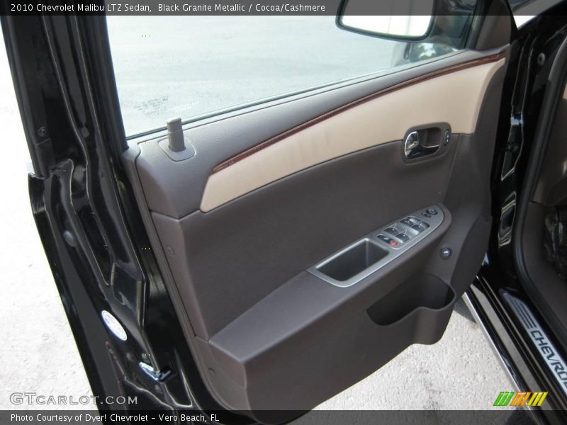 Black Granite Metallic / Cocoa/Cashmere 2010 Chevrolet Malibu LTZ Sedan