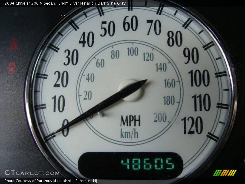 Bright Silver Metallic / Dark Slate Gray 2004 Chrysler 300 M Sedan
