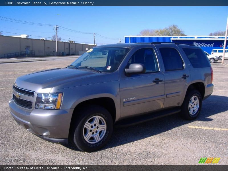 Graystone Metallic / Ebony 2008 Chevrolet Tahoe LS