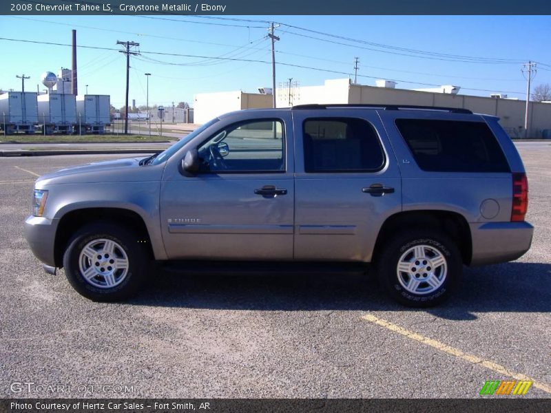 Graystone Metallic / Ebony 2008 Chevrolet Tahoe LS
