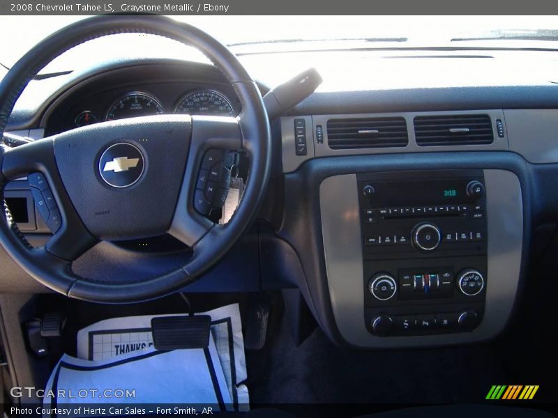 Graystone Metallic / Ebony 2008 Chevrolet Tahoe LS