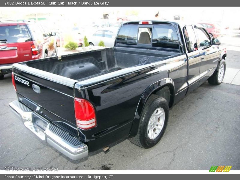 Black / Dark Slate Gray 2002 Dodge Dakota SLT Club Cab