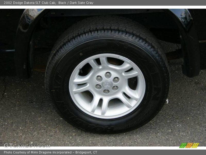 Black / Dark Slate Gray 2002 Dodge Dakota SLT Club Cab