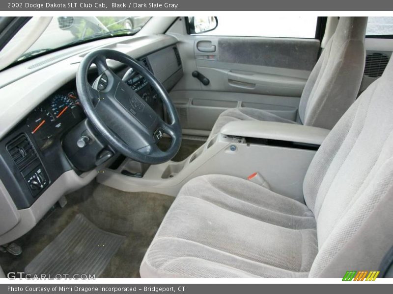 Black / Dark Slate Gray 2002 Dodge Dakota SLT Club Cab