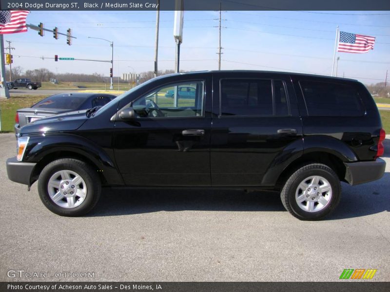 Black / Medium Slate Gray 2004 Dodge Durango ST