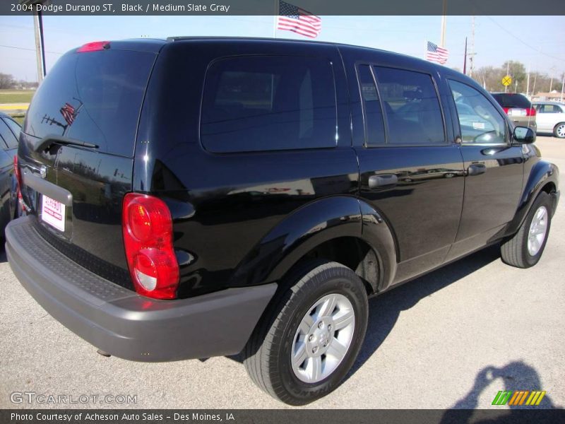 Black / Medium Slate Gray 2004 Dodge Durango ST