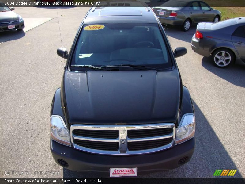 Black / Medium Slate Gray 2004 Dodge Durango ST