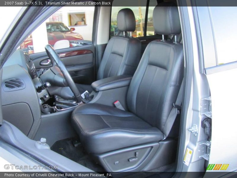Titanium Silver Metallic / Carbon Black 2007 Saab 9-7X 5.3i