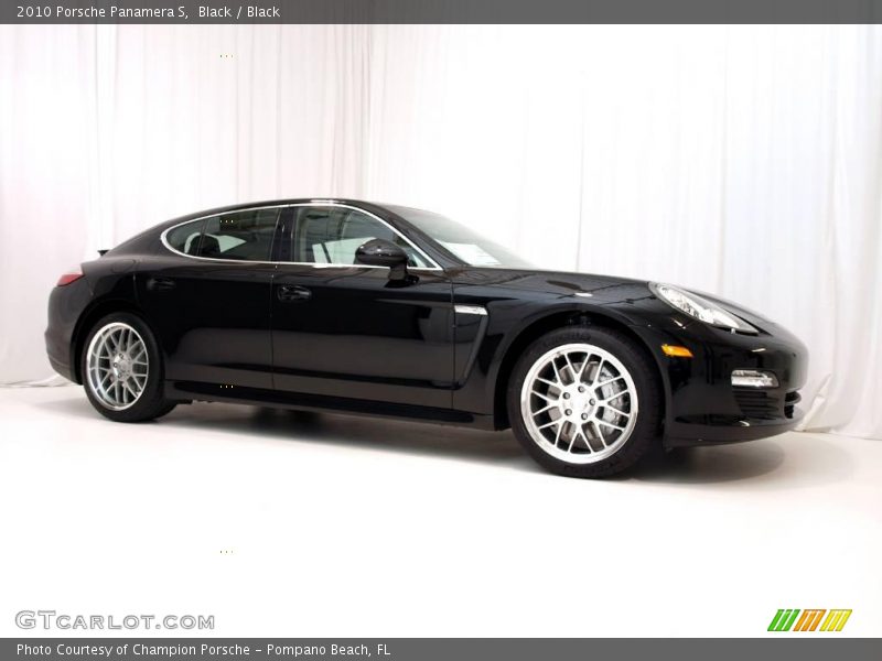 Black / Black 2010 Porsche Panamera S