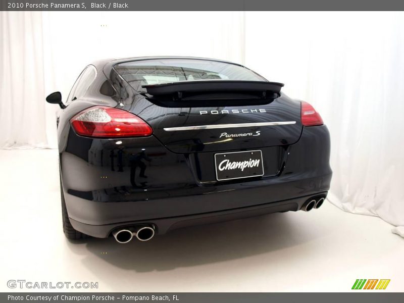 Black / Black 2010 Porsche Panamera S