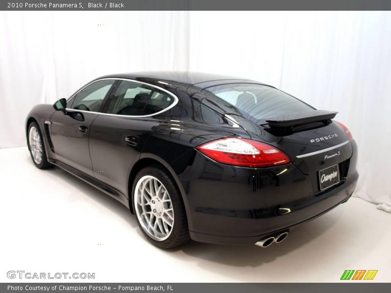 Black / Black 2010 Porsche Panamera S