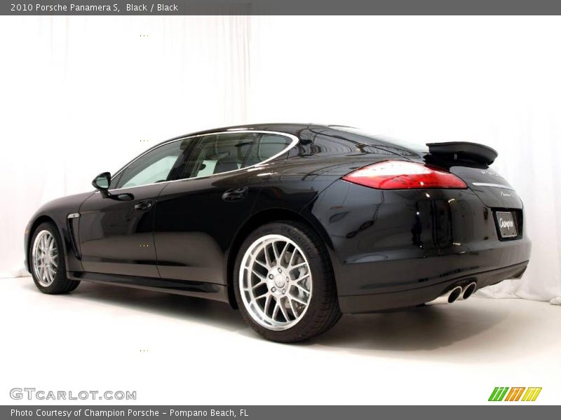 Black / Black 2010 Porsche Panamera S