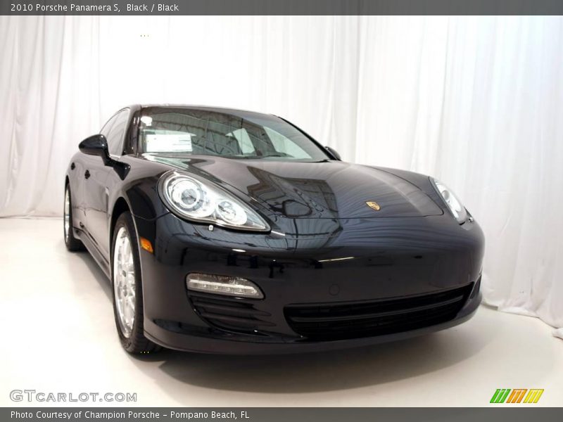 Black / Black 2010 Porsche Panamera S