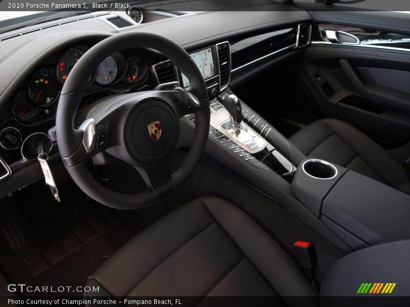 Black / Black 2010 Porsche Panamera S