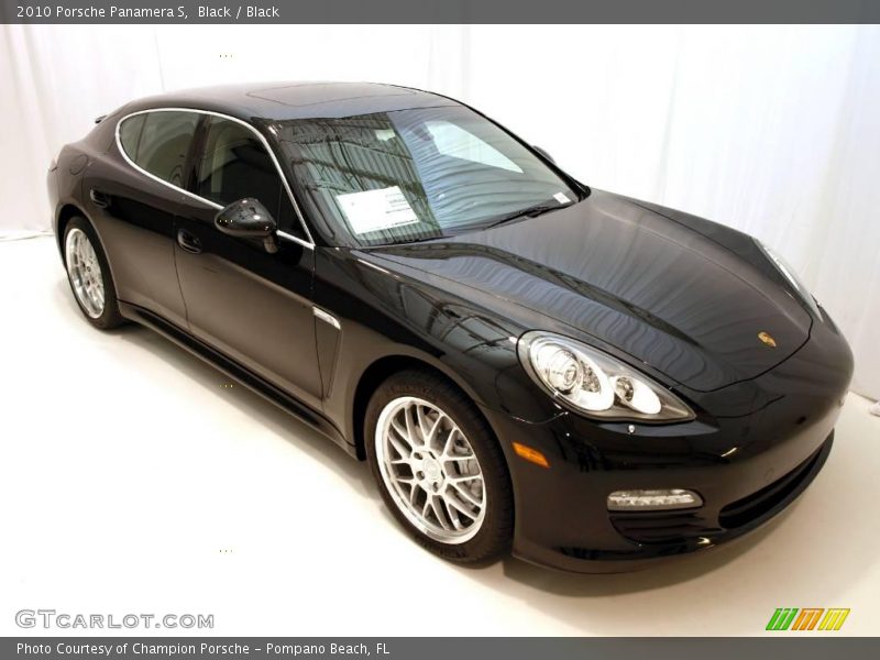 Black / Black 2010 Porsche Panamera S