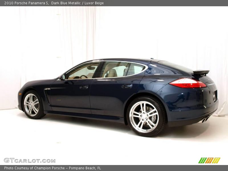Dark Blue Metallic / Luxor Beige 2010 Porsche Panamera S
