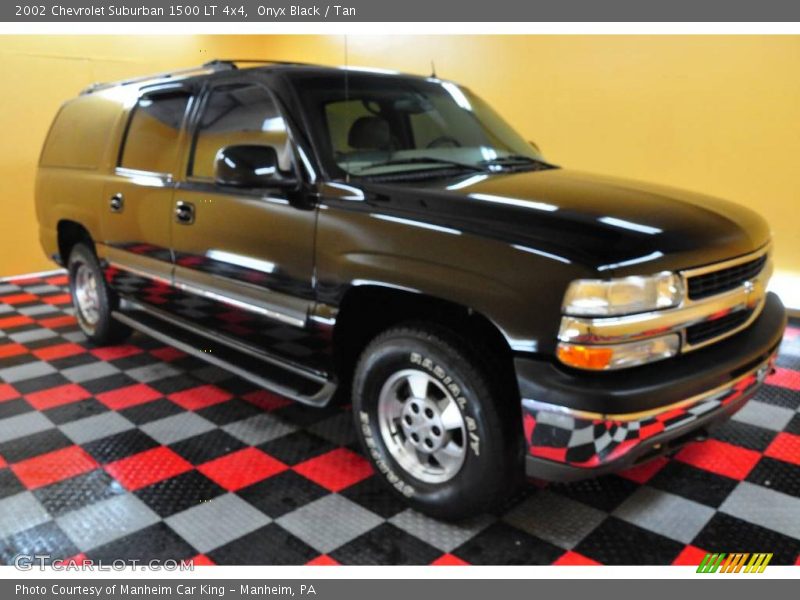 Onyx Black / Tan 2002 Chevrolet Suburban 1500 LT 4x4