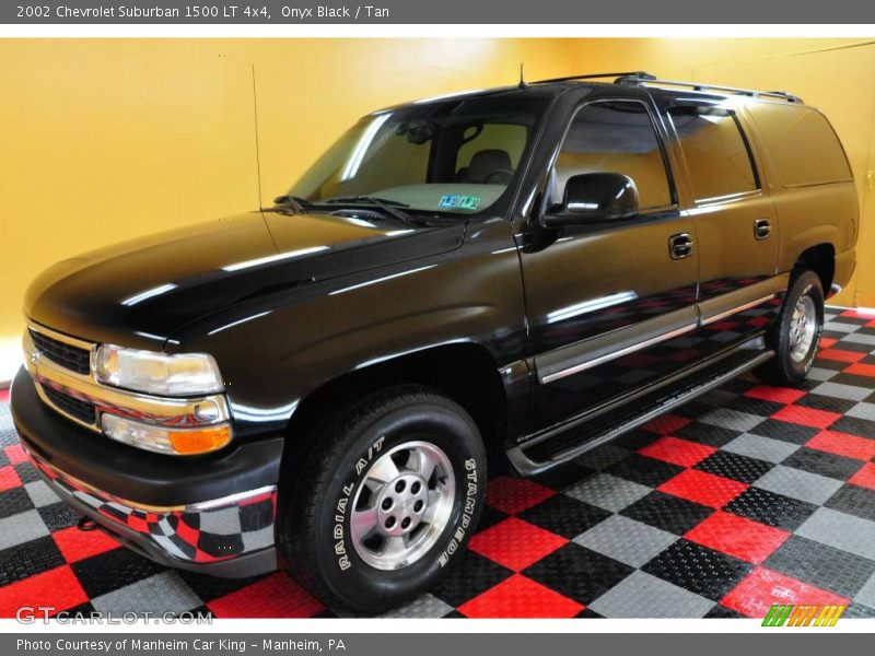Onyx Black / Tan 2002 Chevrolet Suburban 1500 LT 4x4