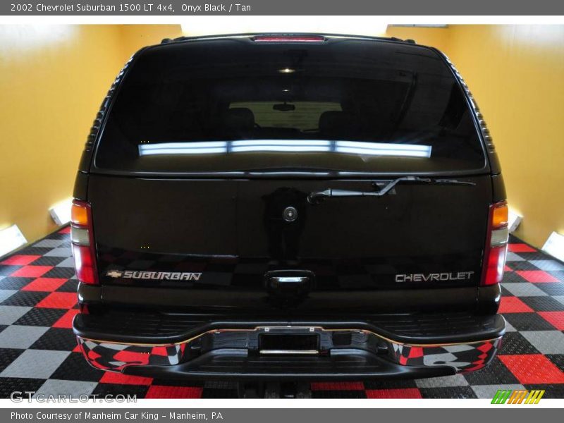 Onyx Black / Tan 2002 Chevrolet Suburban 1500 LT 4x4