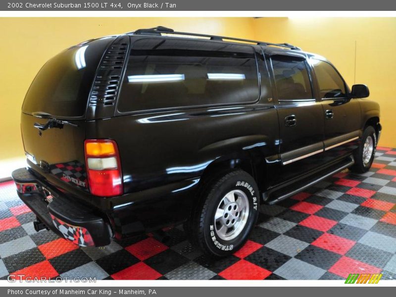 Onyx Black / Tan 2002 Chevrolet Suburban 1500 LT 4x4
