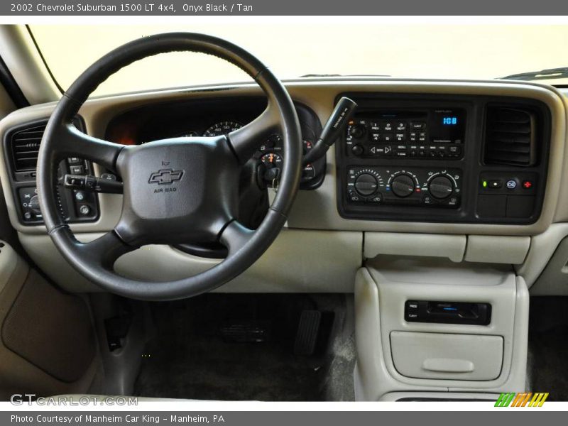 Onyx Black / Tan 2002 Chevrolet Suburban 1500 LT 4x4