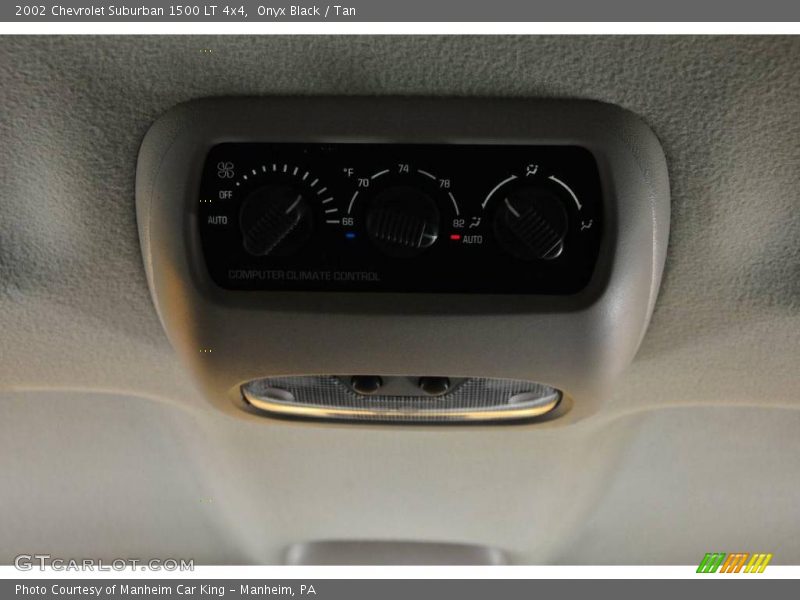 Onyx Black / Tan 2002 Chevrolet Suburban 1500 LT 4x4