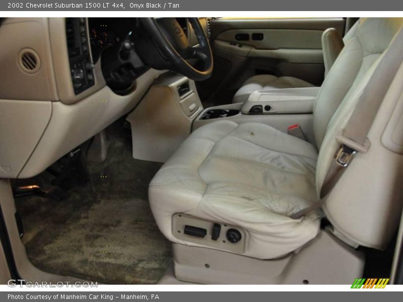 Onyx Black / Tan 2002 Chevrolet Suburban 1500 LT 4x4