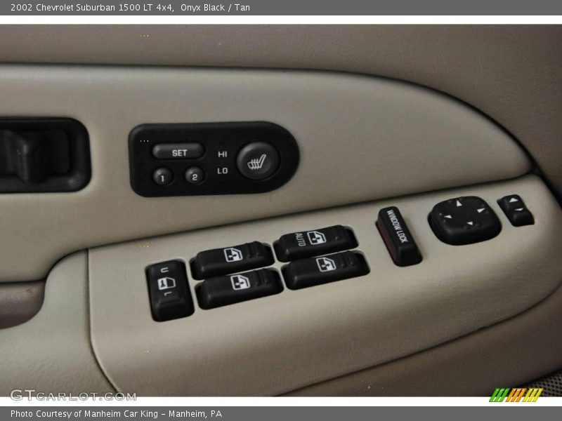 Onyx Black / Tan 2002 Chevrolet Suburban 1500 LT 4x4