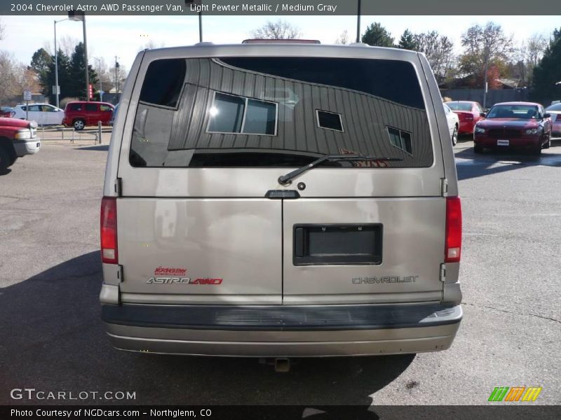 Light Pewter Metallic / Medium Gray 2004 Chevrolet Astro AWD Passenger Van