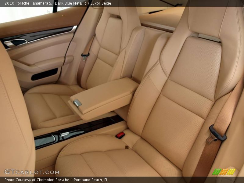 Dark Blue Metallic / Luxor Beige 2010 Porsche Panamera S
