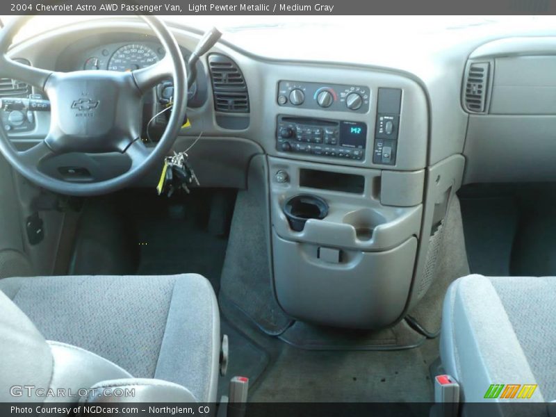 Light Pewter Metallic / Medium Gray 2004 Chevrolet Astro AWD Passenger Van