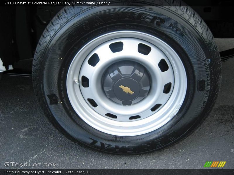 Summit White / Ebony 2010 Chevrolet Colorado Regular Cab