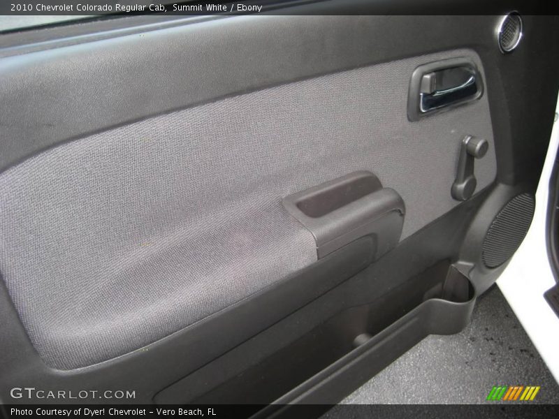 Summit White / Ebony 2010 Chevrolet Colorado Regular Cab
