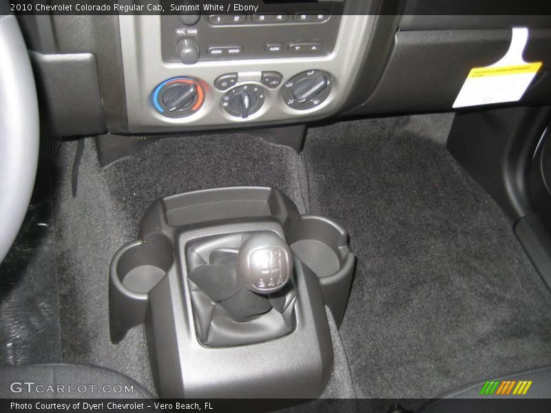 Summit White / Ebony 2010 Chevrolet Colorado Regular Cab