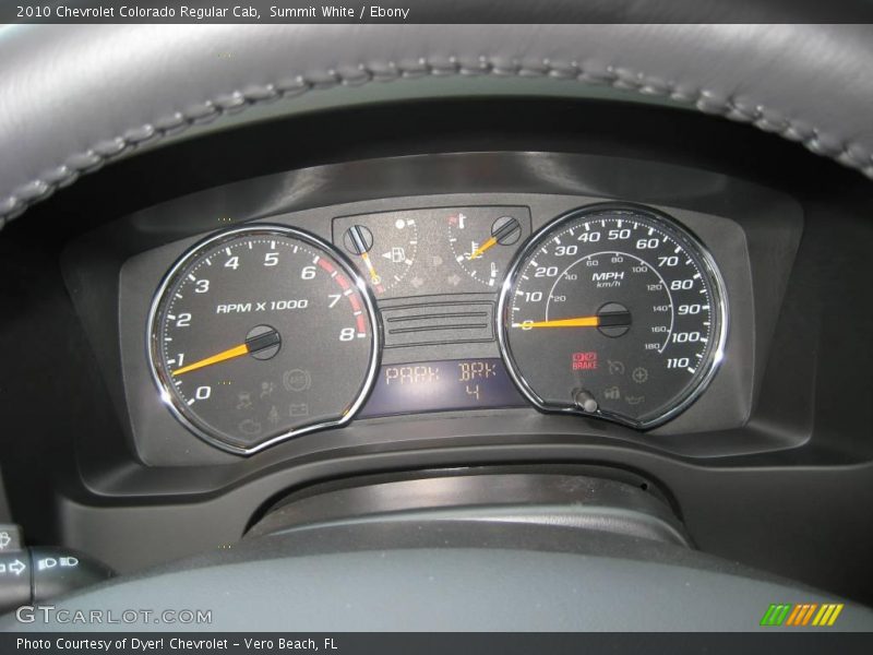 Summit White / Ebony 2010 Chevrolet Colorado Regular Cab
