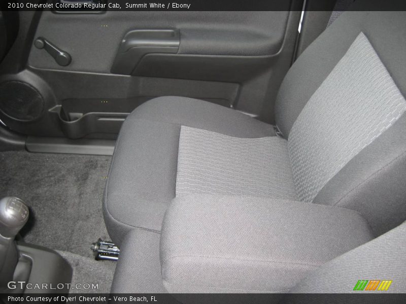 Summit White / Ebony 2010 Chevrolet Colorado Regular Cab