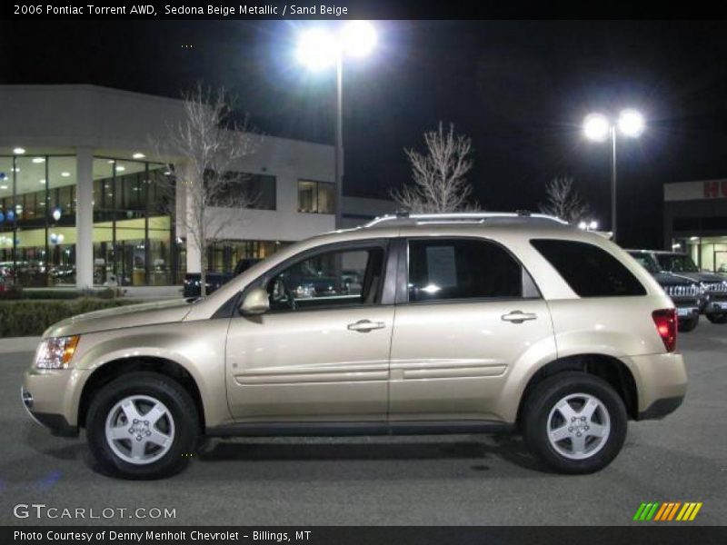 Sedona Beige Metallic / Sand Beige 2006 Pontiac Torrent AWD