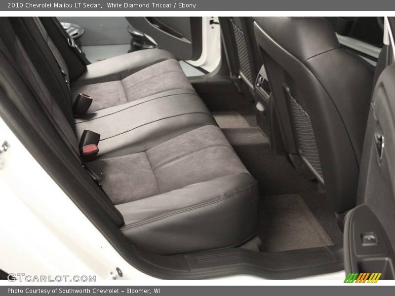 White Diamond Tricoat / Ebony 2010 Chevrolet Malibu LT Sedan
