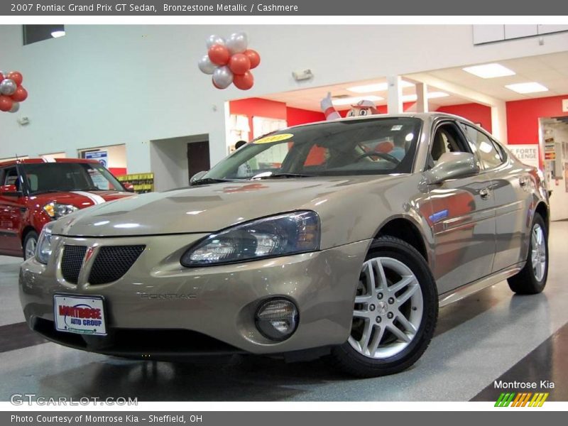 Bronzestone Metallic / Cashmere 2007 Pontiac Grand Prix GT Sedan