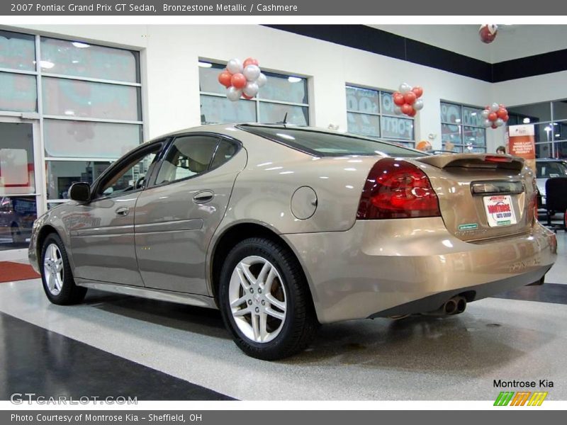 Bronzestone Metallic / Cashmere 2007 Pontiac Grand Prix GT Sedan