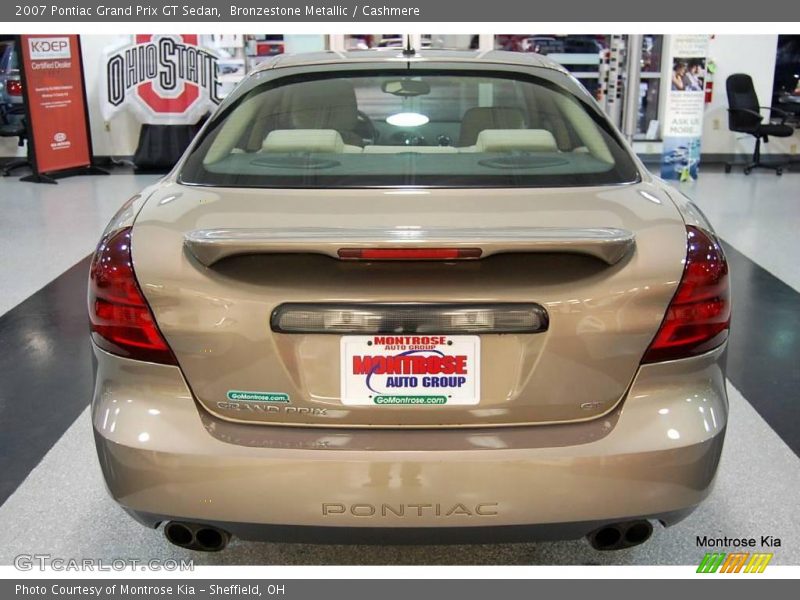 Bronzestone Metallic / Cashmere 2007 Pontiac Grand Prix GT Sedan